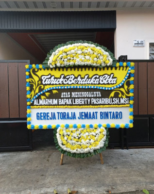 Papan Bunga Duka di Jalancagak